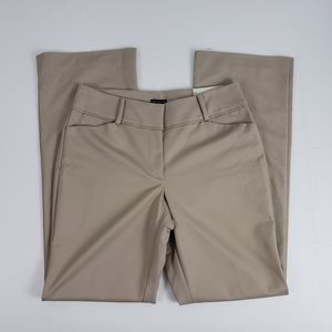Ann Taylor NEW Curvy Stretch Trouser Flare LegTan